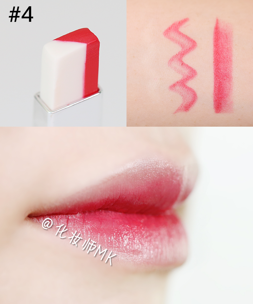 兰芝双色立体唇膏如何涂,兰芝双色唇膏哪个好看