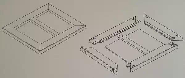 古代木工卯榫结构图片欣赏,古典家具桌面的卯榫结构图
