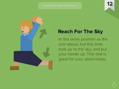 办公室久坐拉伸动作,办公室拉伸视频讲解