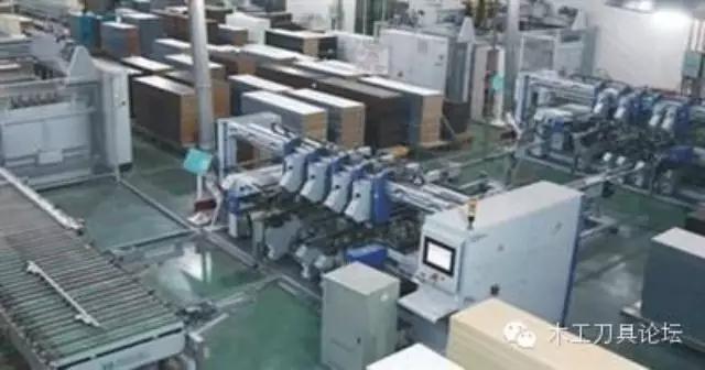 板式家具加工工艺流程,板式家具机械自动化设备