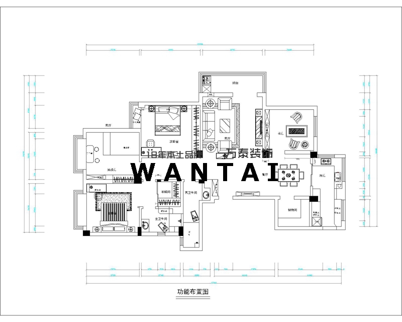 安泰装修图,安泰129平装修效果图