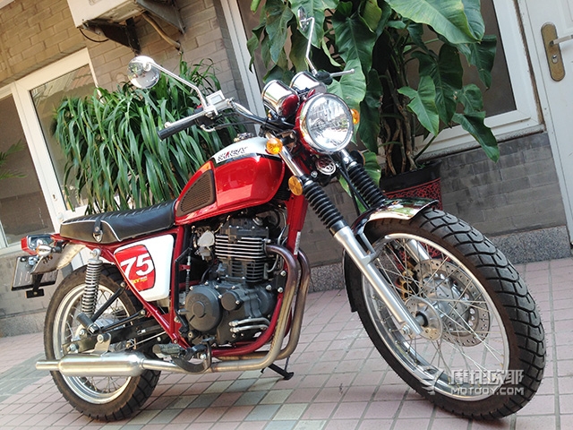 鑫源棍王梦想版xy400,鑫源复古400摩托车试骑视频