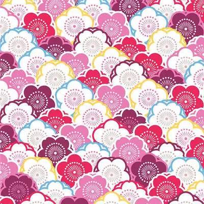 日本翩翩起舞的植物纹样