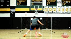 篮球传球投篮上篮组合练习小学生,击地传球上篮练习