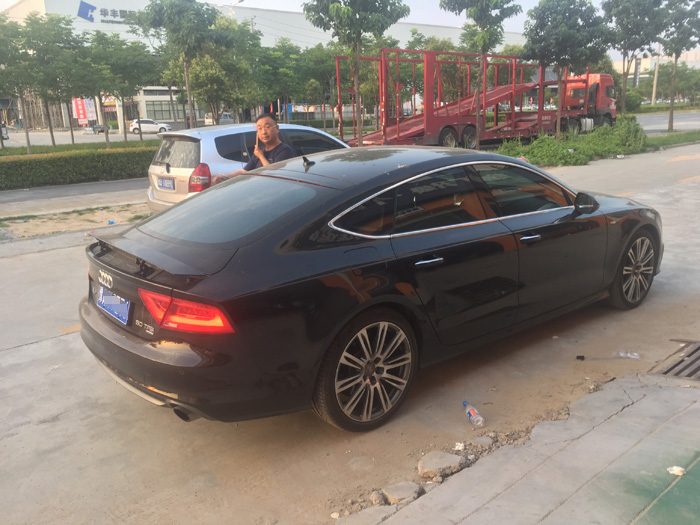 奥迪a7楼兰宝盒安装教程,14款奥迪a7改装潜力