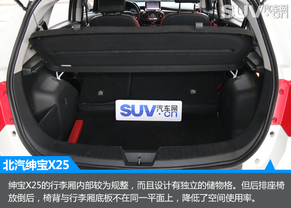 代步好选择SUV汽车网评测北汽绅宝X25