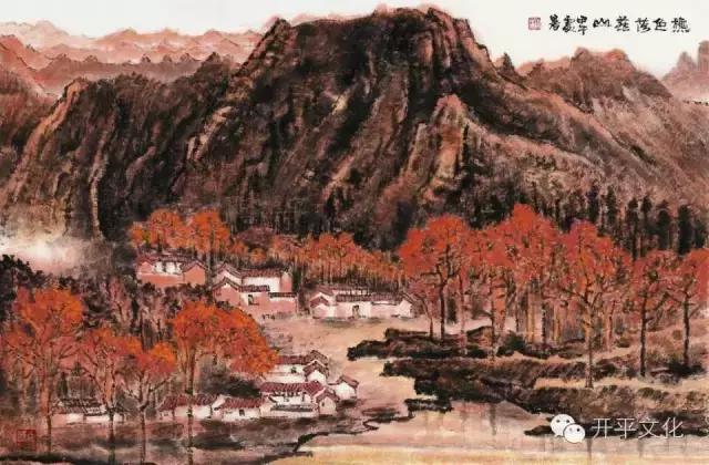 丰而为人：品梁策先生山水画