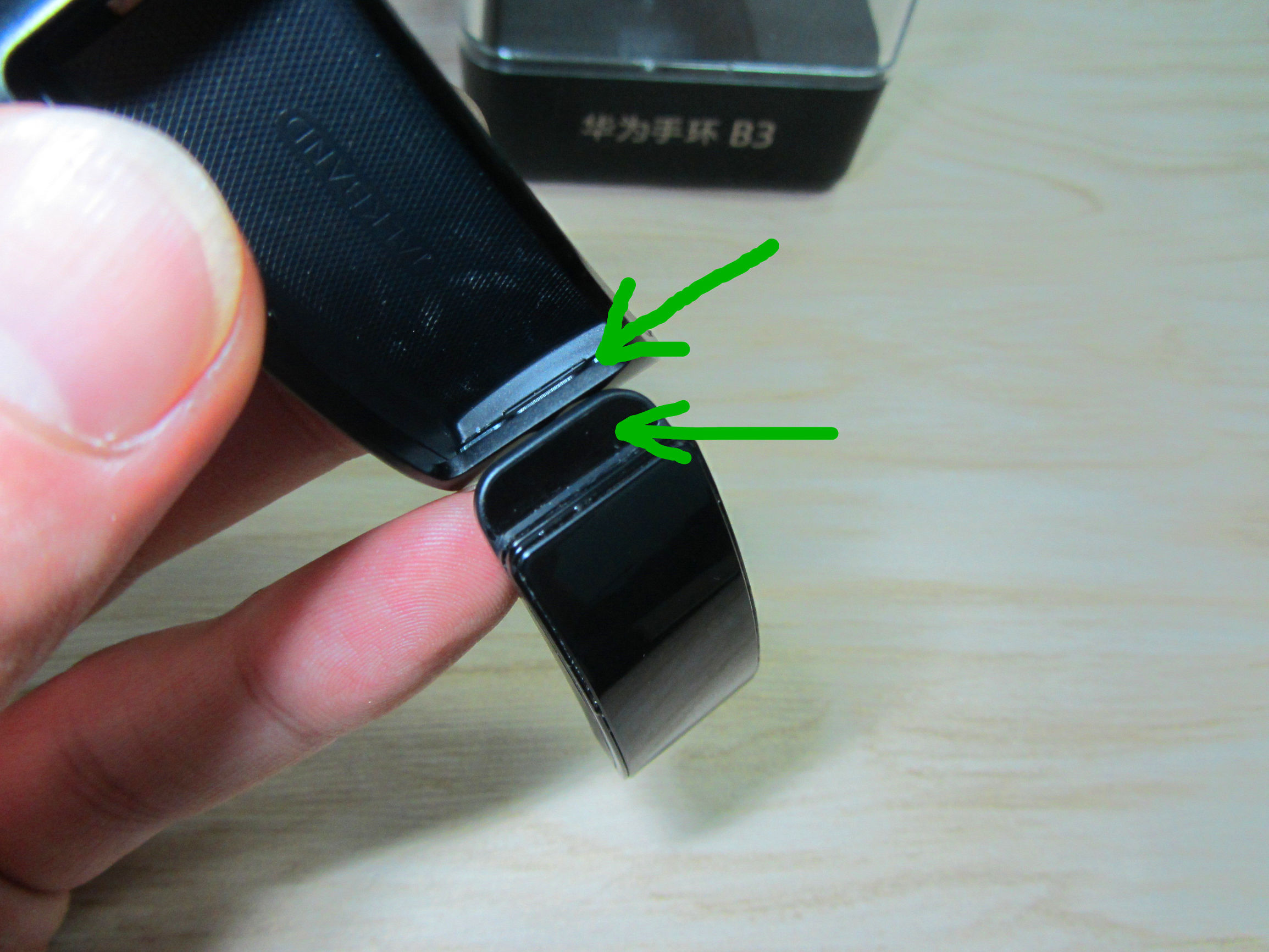 华为b3手环拆解视频,华为b3手环拆机教程