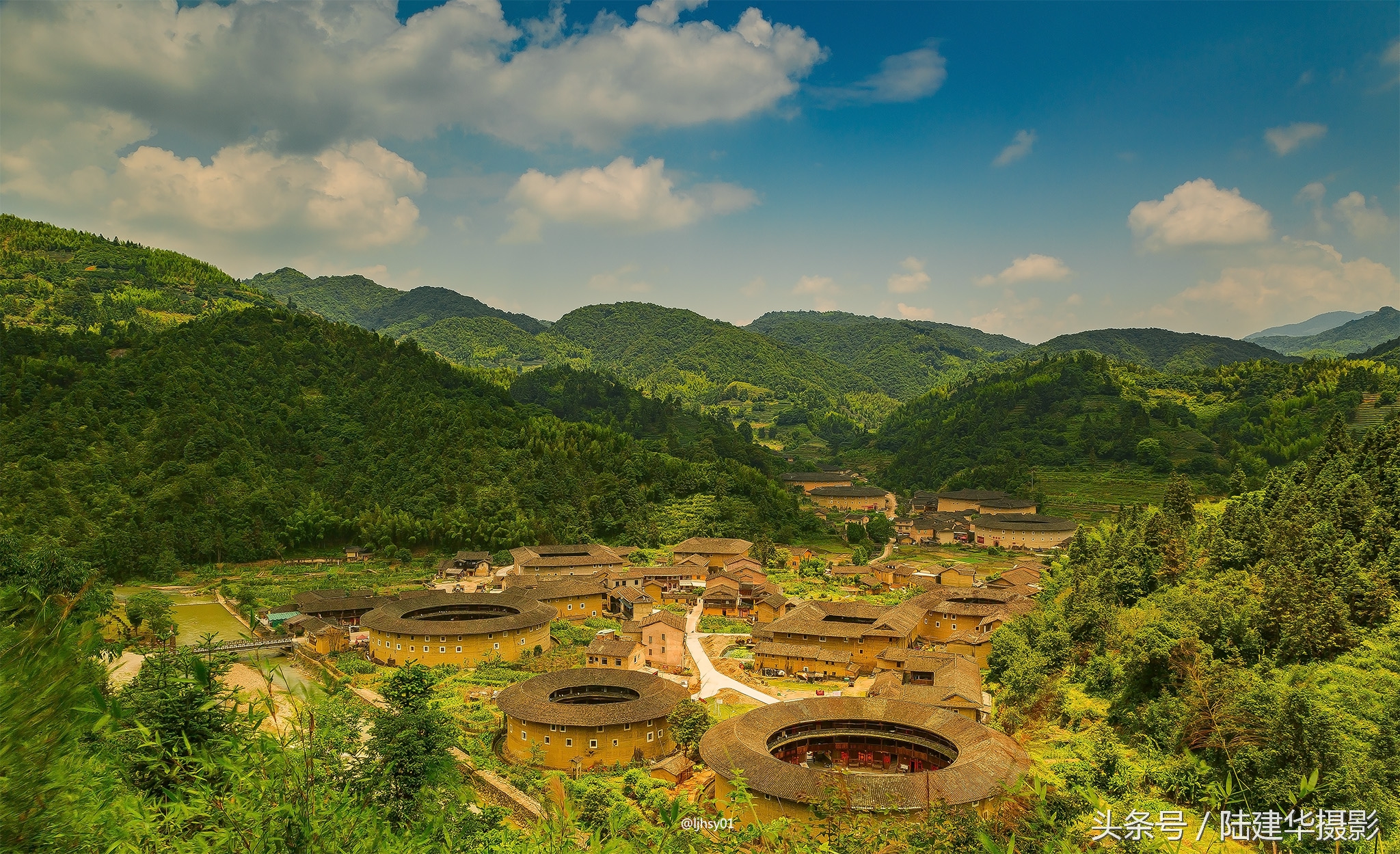 永定土楼南靖土楼大鱼海棠,南靖大鱼海棠土楼