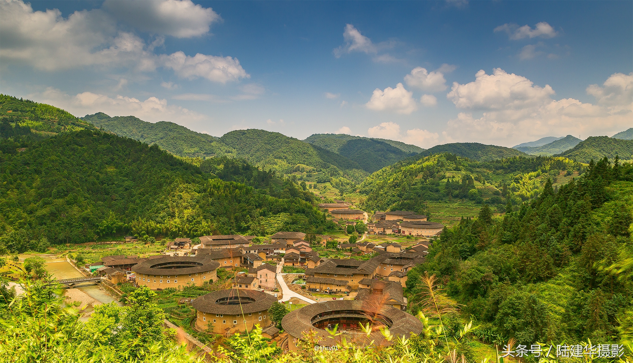 永定土楼南靖土楼大鱼海棠,南靖大鱼海棠土楼