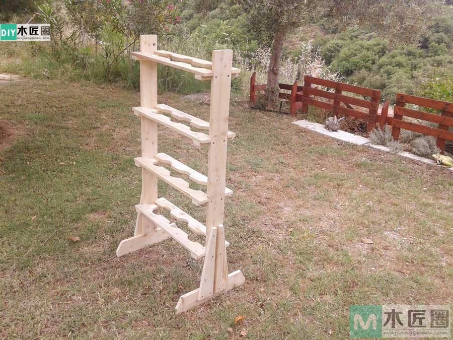自制木质花架100种图解,如何自己制作植物花架教程