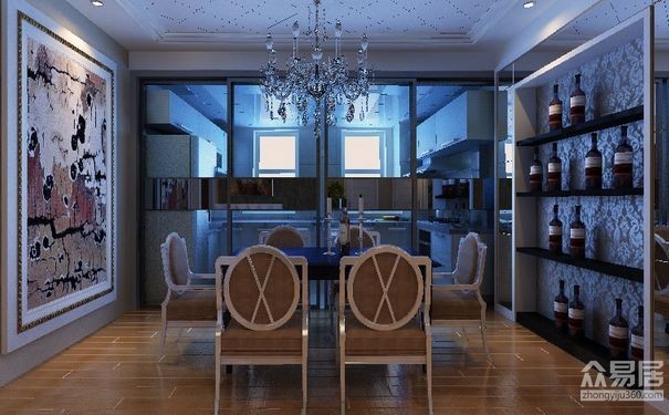 欧式风格装修酒柜效果图片大全,新中式酒柜这样做时尚大气