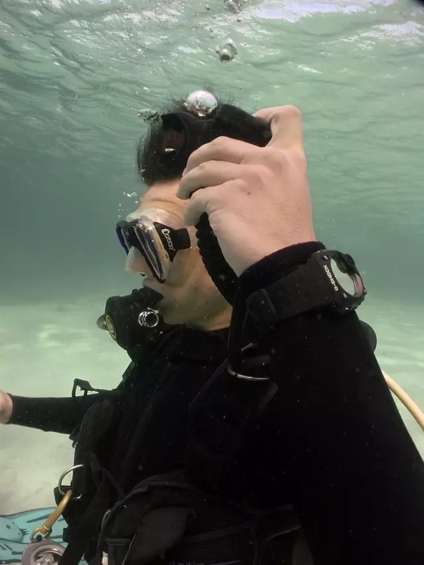 窝爱潜水-无法下潜怎么办？4个小技巧帮你忙！