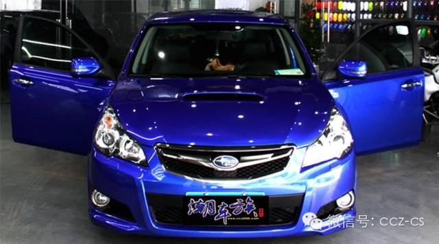 斯巴鲁汽车改色漆推荐,斯巴鲁橘色内饰改装效果图