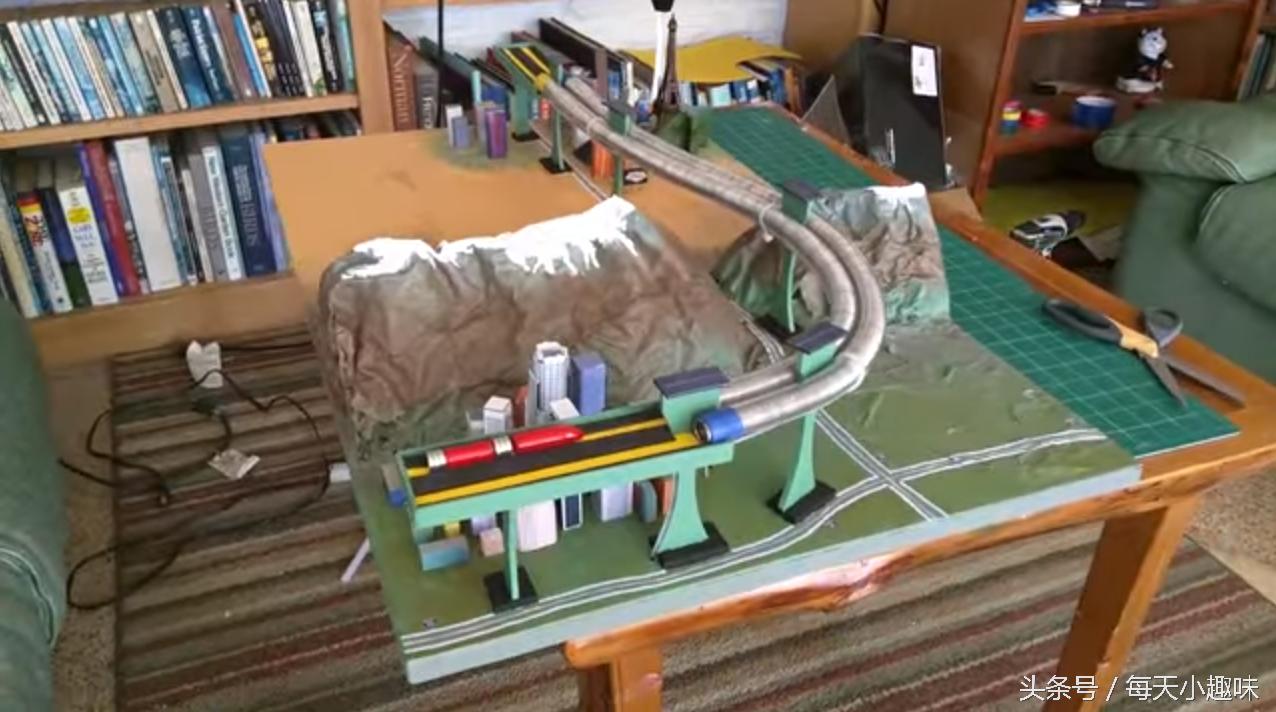 磁铁悬浮车怎么做,最简单的磁铁小火车