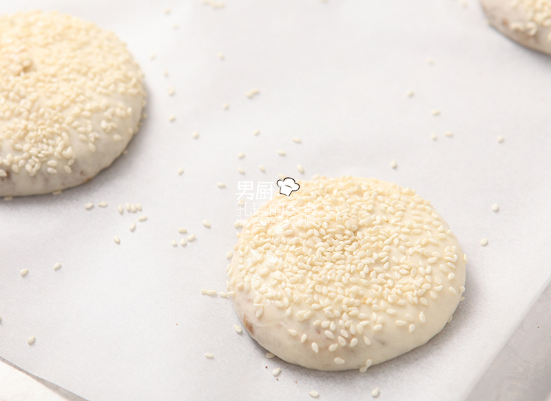 自制麻酱烧饼简单做法,海娟麻酱烧饼