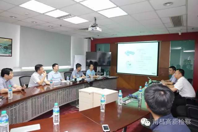 市检察院检察长刘炽走访高新区企业