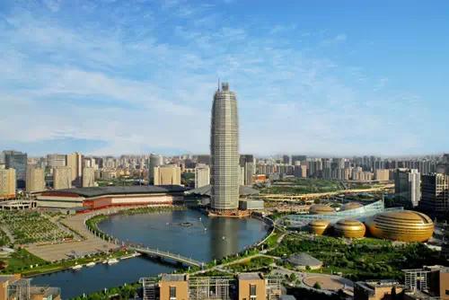 没有雾霾天的郑州还是挺美的