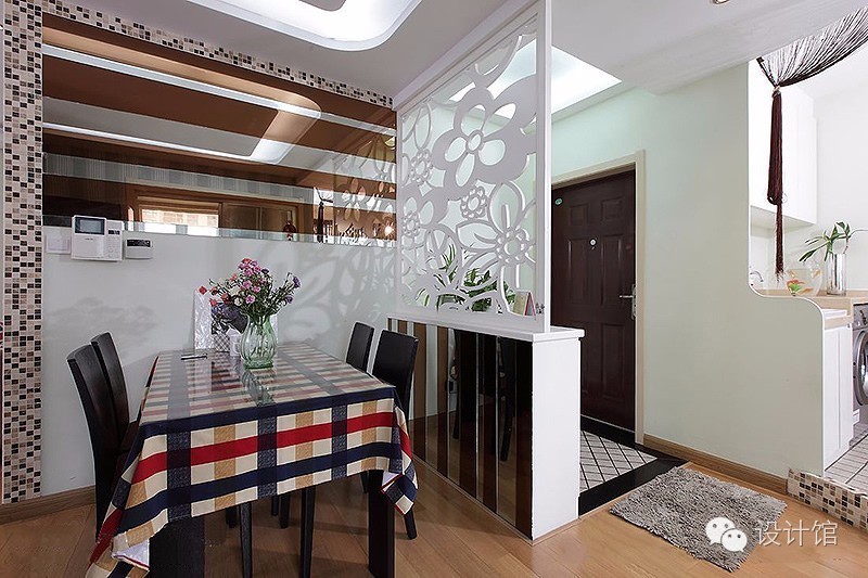 进门就是长廊怎么做隔断,大门隔断轻奢