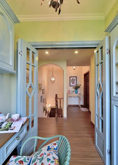 130平跃层小清新风格,125平房子设计农村