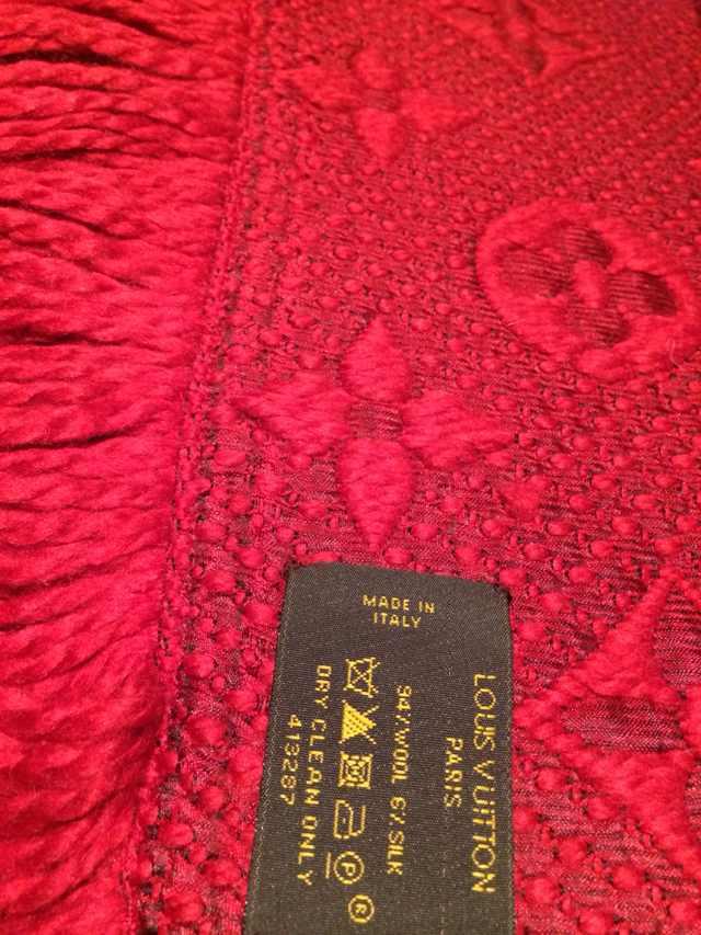 lvlogomania围巾红色,lvlogomania围巾