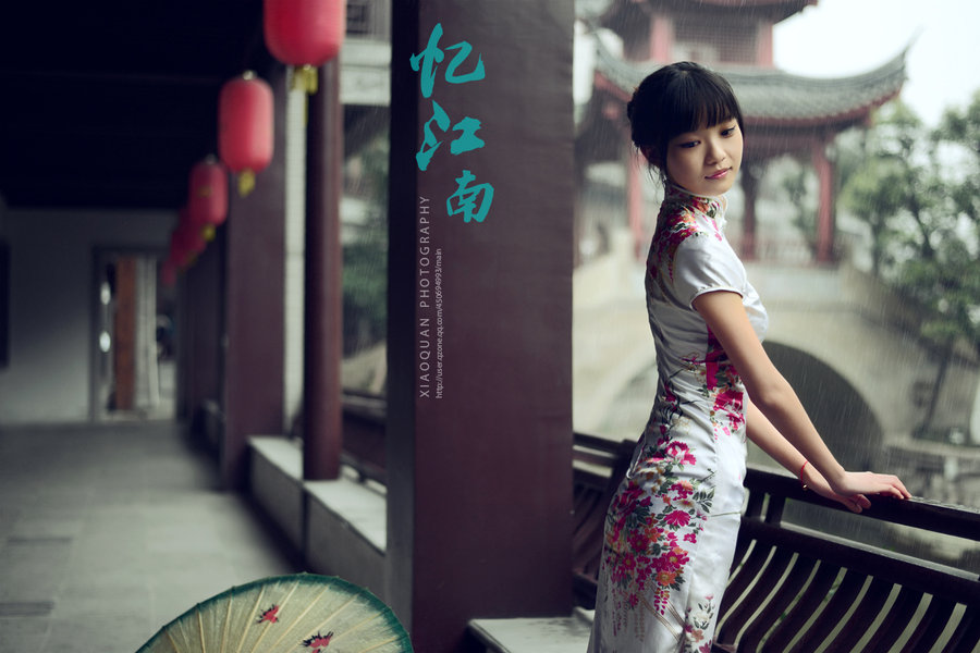 忆江南旗袍,国风改良旗袍忆江南