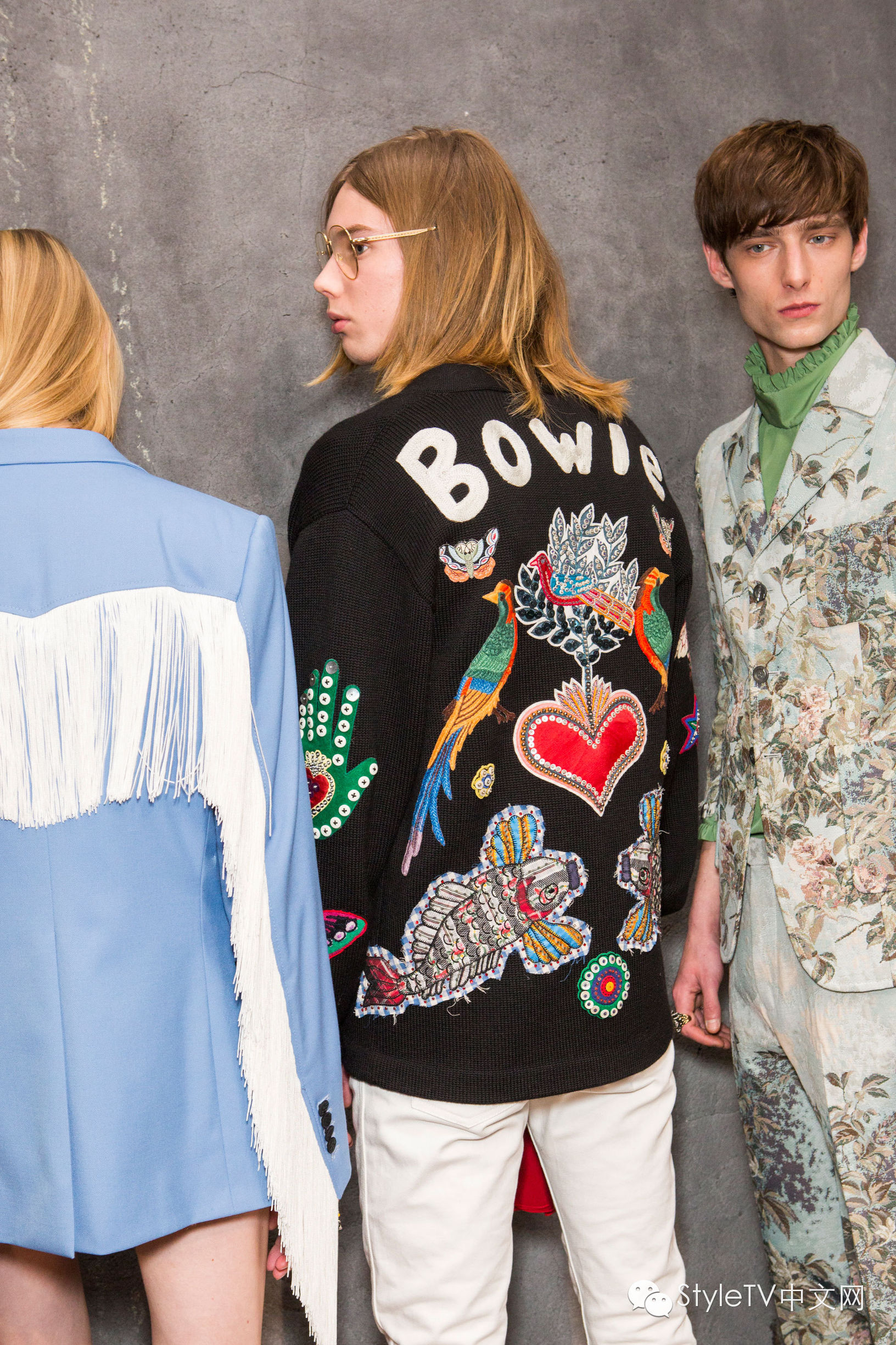 美cry！窥探躲在GUCCI后台的少男少女们