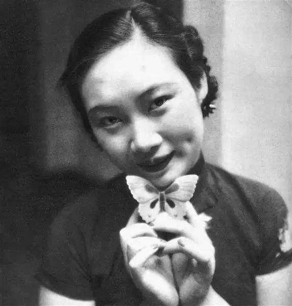 民国影后胡蝶,民国影后胡蝶彩色影像