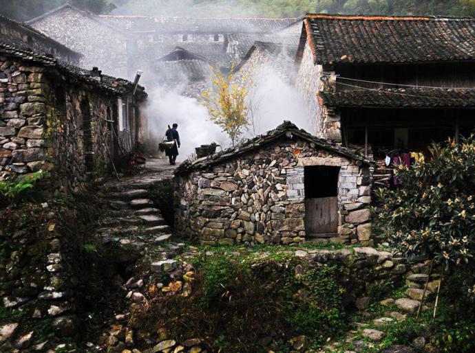 江南少有人知的古建筑,位于各个村落，真美