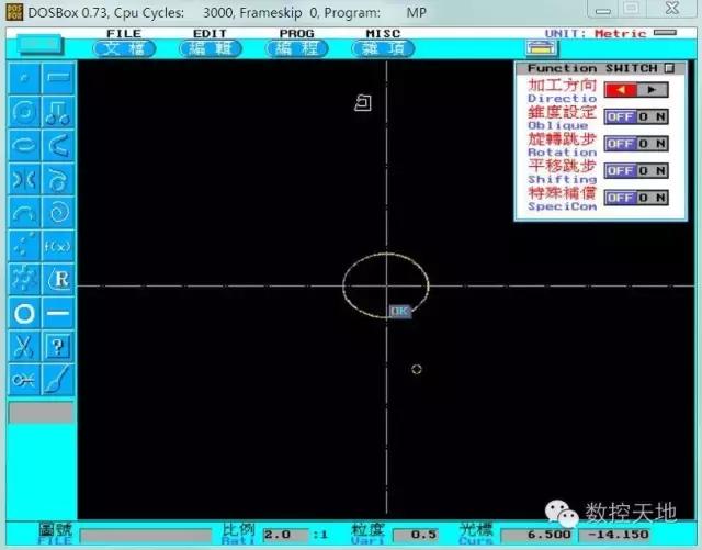 线切割图形怎样生成3b代码,3b线切割编程实例