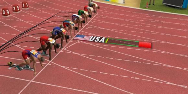 虽然奥运会很精彩但改编成游戏呵呵！