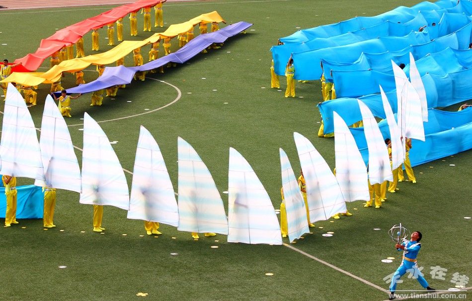 甘肃省第四届中学生运动会开幕式,甘肃省第十五届省运会开幕式图片