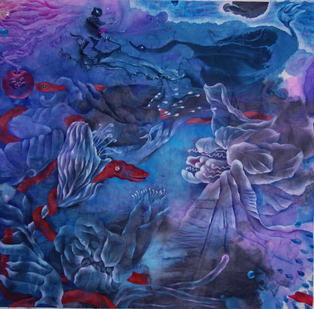 画家圈美文：胡耀兮——《雨淋淋》