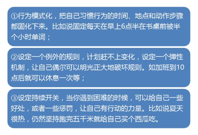 如何养成好习惯,如何养成习惯持之以恒