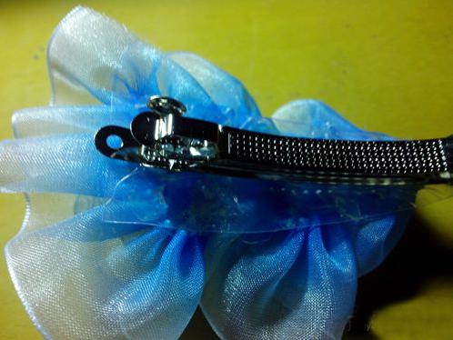 如何用丝带编蝴蝶结发卡,丝带diy蝴蝶结发卡图片教程