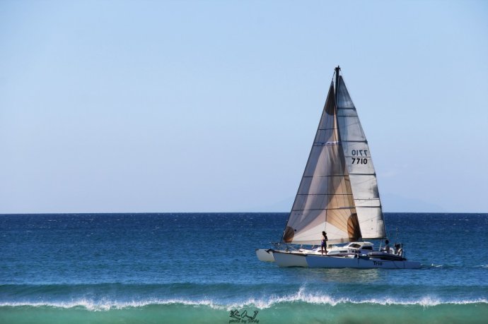 到怀希基岛,品酒-看海