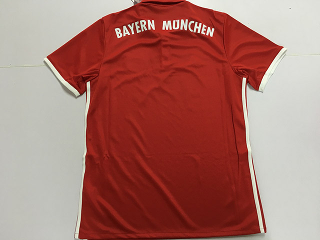 拜仁主客场球衣,拜仁16-17赛季球衣