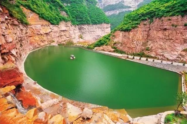 灵石红崖峡评价,灵石红崖峡牛角