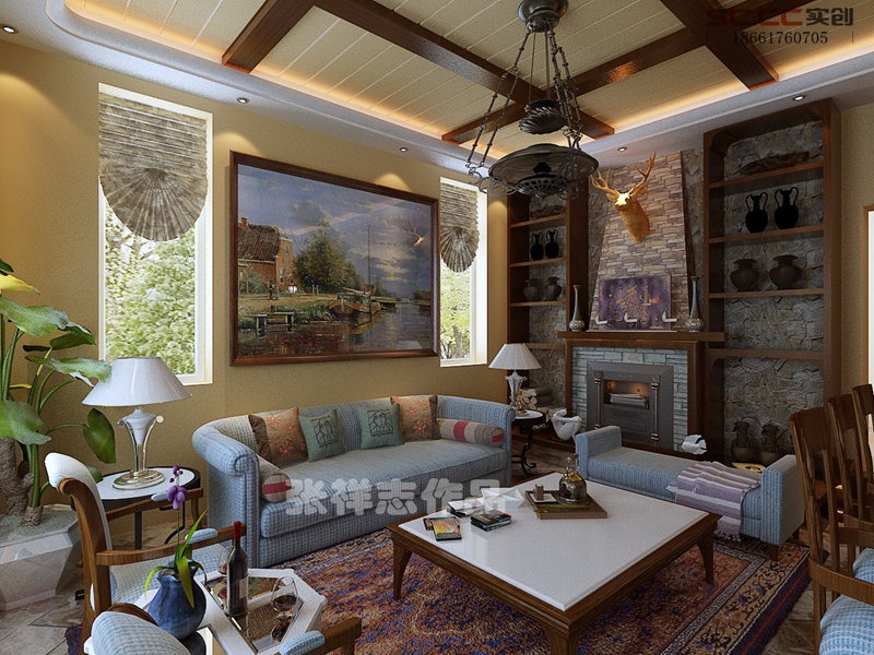 银盛泰德郡效果图,银盛泰德郡四房