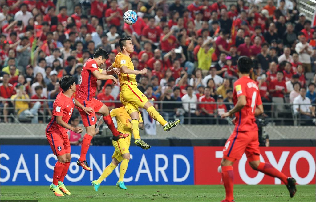 国足亚运队1-0击败韩国进球图片,u20亚洲杯国足vs韩国全场回放