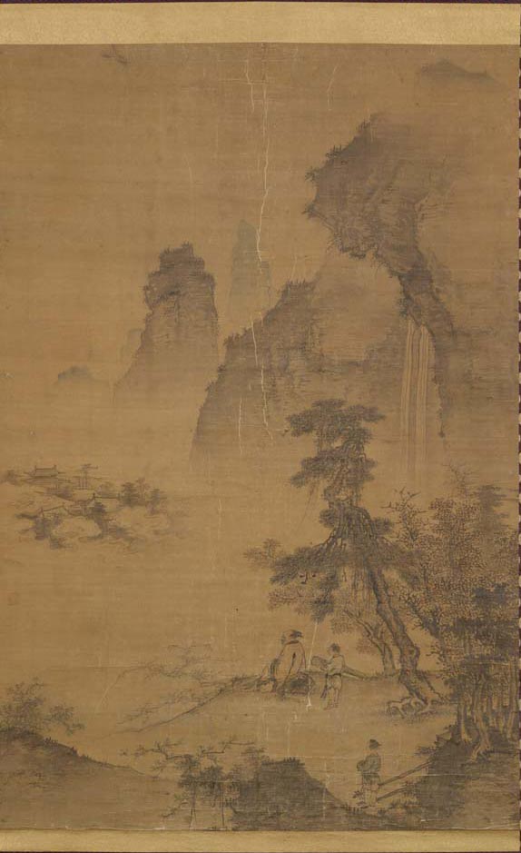 日本回流的中国画,一幅中国国宝级画