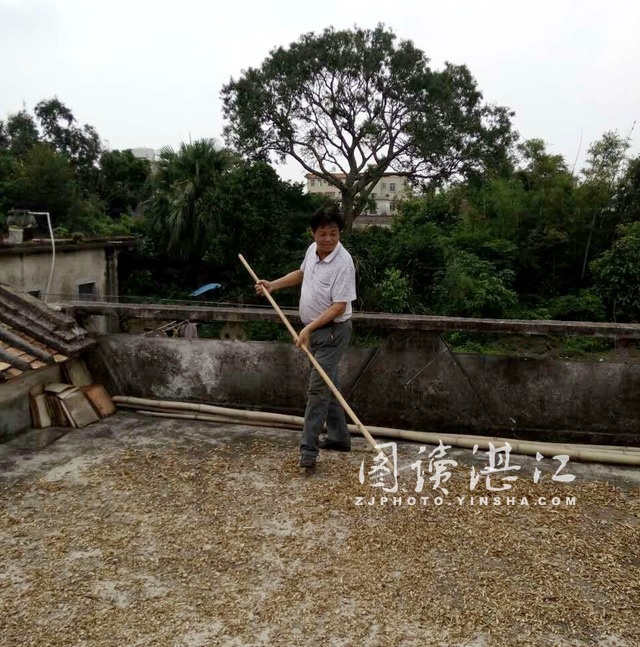 坡头卫生局领导探望李真艮鼓励他救治更多病人