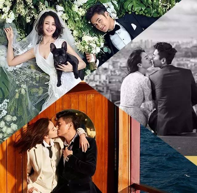 明星照怎么拍好看,明星们的婚纱照怎么拍