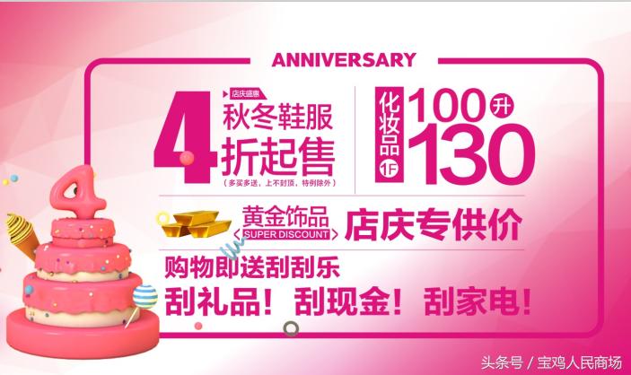 新店开业4月,新店4年庆攻略