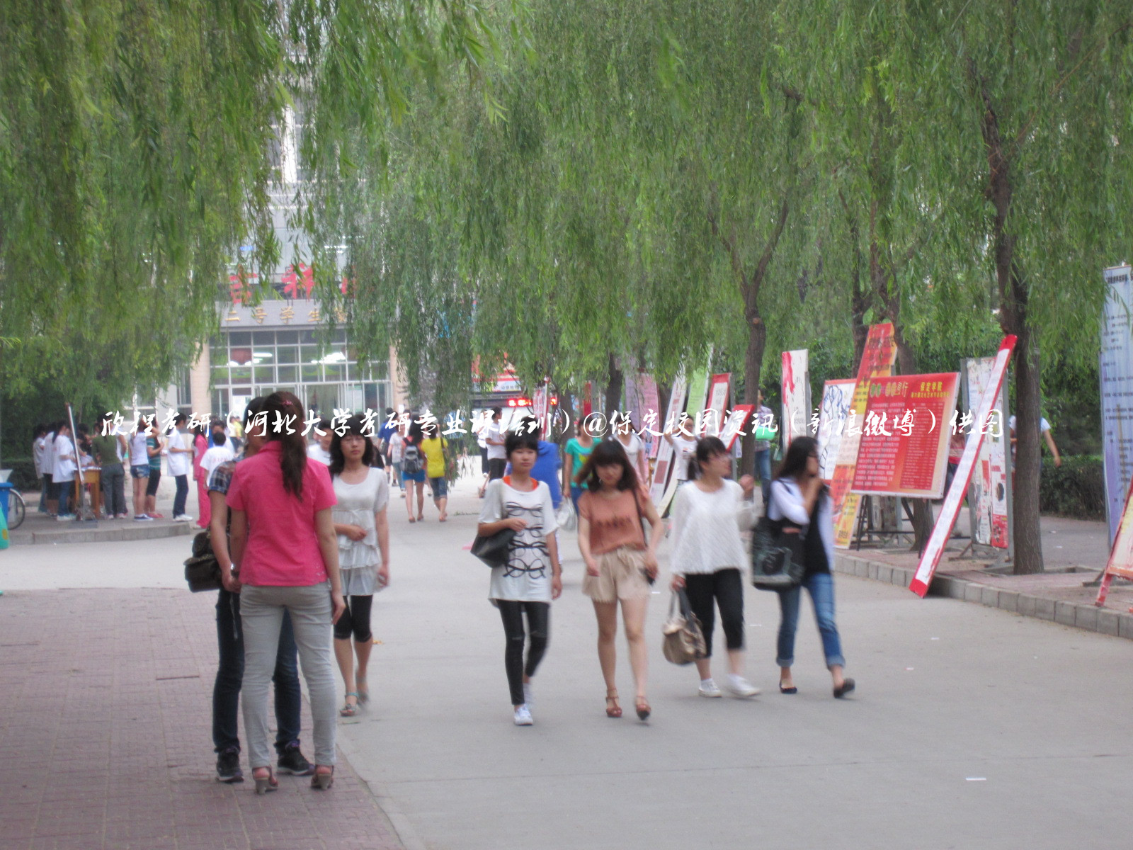 最美校园保定学院,河北最美的学院