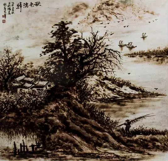 火笔画作品,火笔绘画图案