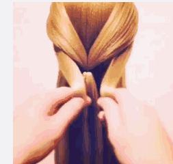 甜美编发发型教程图解,手残党短发超简单编发教程