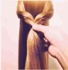 甜美编发发型教程图解,手残党短发超简单编发教程