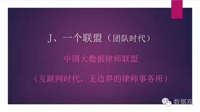 演讲干货北京孙中伟律师事务所主任孙中伟：大数据时代法律人的责任与使命（附PPT）