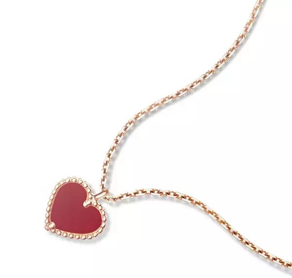 vca四叶草带钻项链系列,vca梵克雅宝四叶草项链